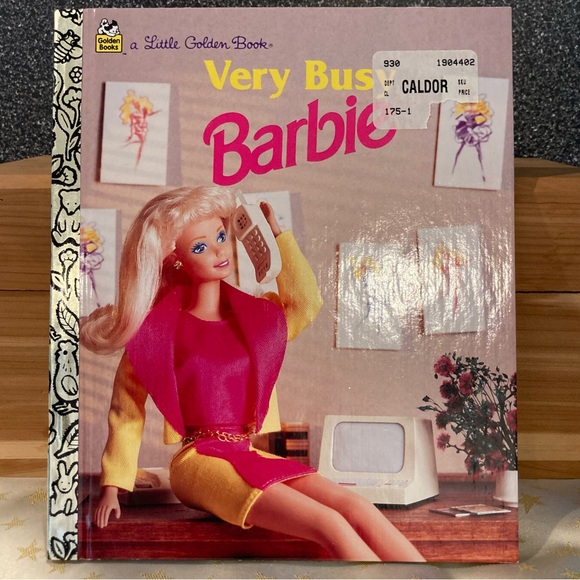 BARBIE NWT/VGUC Bundle:3 Barbie vintage Golden Books. - Picture 2 of 16
